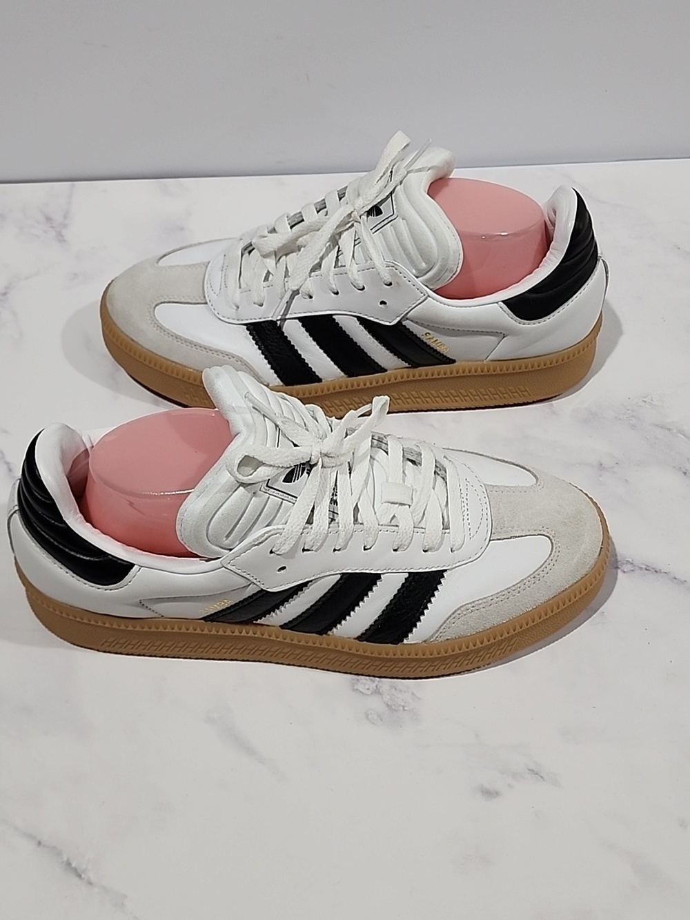 Adidas White and Black Sneakers